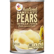 SB Halved Bartlett Pears in Pear Juice