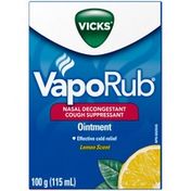 Vicks VapoRub Lemon Scented Ointment