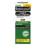 Robitussin Adult DM Non-Drowsy Cough & Chest Congestion Syrup
