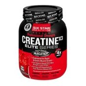 Six Star Pro Nutrition Professional Strength Fruit Punch Flavor Creatine X3