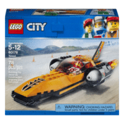 LEGO Building Toy City Speed Record Car