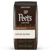 Peet's Coffee House Blend Dark Roast Ground Coffee