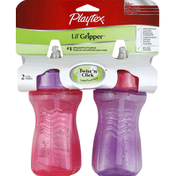 Playtex Spill-Proof Cups, 9 oz, Stage 4 (2+ Yrs)