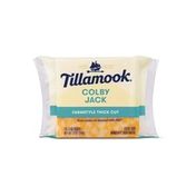 Tillamook Farmstyle Thick Cut Colby Jack Cheese Slices