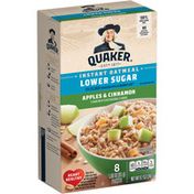 Quaker Apple Cinnamon Instant Oats Hot Cereal
