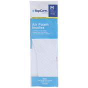 TopCare Air Foam Insoles For Men, One Size Fits Most