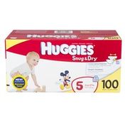 Huggies SNUG & DRY Diapers Step 5 Hi-Count JR 100