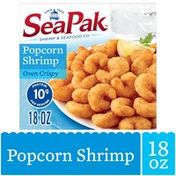 SeaPak Popcorn Shrimp with Oven Crispy Breading