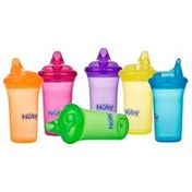 Nûby No Spill Hard Top Cup 9 Oz, Assorted Colors