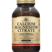 Solgar Calcium Magnesium Citrate, Tablets