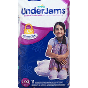 Pampers Underjams Bedtime Underwear Girls Size L/Xl