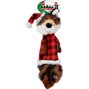 SPOT Dog Toy, Holiday Furzz Plaid Shirt, 13.5 Inches