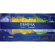 Tampax Tampons, Plastic, Triple Pack, Unscented