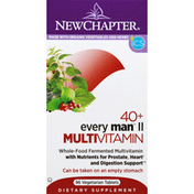 New Chapter Multivitamin, 40+, Every Man II, Vegetarian Tablets