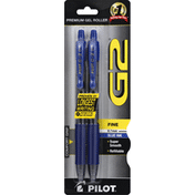 Pilot Gel Pen, Blue Ink, Fine, 0.7 mm