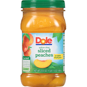 Dole Yellow Cling Sliced Peaches  in 100% Fruit Juice