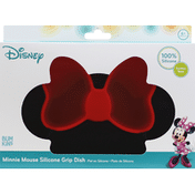 bumkins Grip Dish, Silicone, Minnie Mouse
