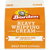 Borden Whipping Cream, Heavy
