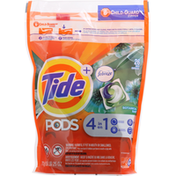 Tide Pods Liquid Laundry Detergent Pacs With Febreze, Botanical Rain