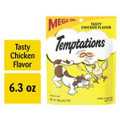 Temptations Crunchy and Soft Cat Treats Tasty Chicken Flavor