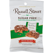 Russell Stover Candy, Sugar Free, Pecan Delight