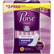 Poise Incontinence Pads,