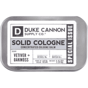 Duke Cannon Supply Co. Solid Cologne, Vetiver + Oakmoss