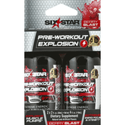 Six Star Pre-Workout Explosion, Berry Blast