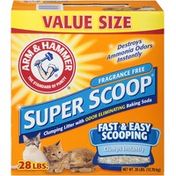 Arm & Hammer Super Scoop Clumping Fragrance Free Cat Litter