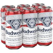 Budweiser beer can