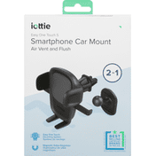 iOttie Smartphone Car Mount, Air Vent and Flush, 2 in 1