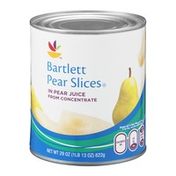 SB Sliced Pears in Pear Juice from Concentrate, Bartlett