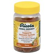 Ricola Herbal Immunity Honey Gummy Supplement
