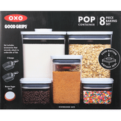 OXO Baking Set, Pop Container, 8 Piece