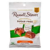 Russell Stover Chocolate Candy, Sugar Free, Caramel