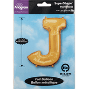Anagram Foil Balloon, J, SuperShape