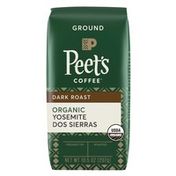 Peet's Coffee Organic Yosemite Dos Sierras, Dark Roast Ground Coffee, Bag