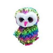 Ty Owen Multicolored Medium Owl Plush Toy