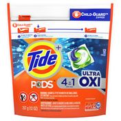 Tide Pods Ultra Oxi Liquid Laundry Detergent Pacs