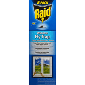Raid Fly Trap, Window, 8 Pack
