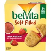 belVita Soft Filled Strawberry Soft Baked Biscuits