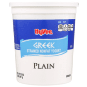 Hy-Vee Plain Greek Strained Nonfat Yogurt