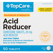 TopCare Maximum Strength Acid Reducer Famotidine 20 Mg Tablets