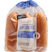 Signature Select Hot Dog Buns, Brioche