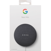 Google Smart Speaker, Nest Mini, Charcoal
