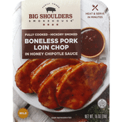 Big Shoulders Smokehouse Pork Loin Chop, Honey Chipotle Sauce, Boneless, Mild