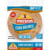 Mission Carb Balance Whole Wheat Fajita Tortillas