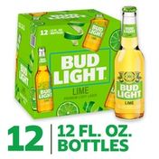 Bud Light Lime Beer Bottles