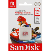 SanDisk MicroSDXC, for Nintendo Switch, 128 GB
