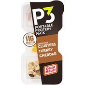 Oscar Mayer P3 Applewood Smoked Turkey, Cheddar Cheese, & Peanut Almond Nut Clusters